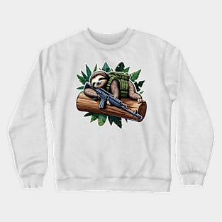 Tactical Sloth Crewneck Sweatshirt